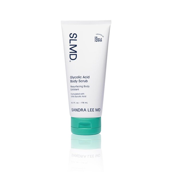 SLMD by Dr. Pimple Popper | Glycolic Acid Body Scrub | 10% AHA ...