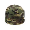 UltraKey Flat Brim Cap, Army Military Camo Baseball Cap Camouflage Hip Hop Flat Bill Plain Snapback Hats Green