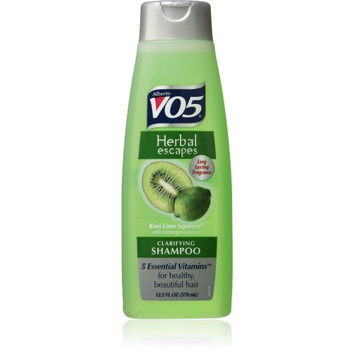 Alberto VO5 Herbal Escapes Kiwi Lime Squeeze Clarifying Shampoo for Unisex, 12.5 Ounce