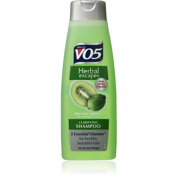 Alberto VO5 Herbal Escapes Kiwi Lime Squeeze Clarifying Shampoo for Unisex, 12.5 Ounce