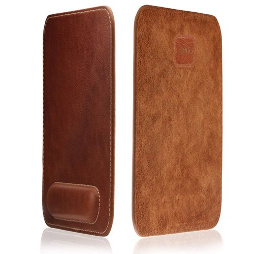 Londo Top Grain Leather Mousepad with Wrist Rest
