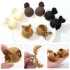 AWAYTR 8Pcs Small Hair Claw Clips for High Ponytail Matte Hair Clips for Women Ponytail No Slip Claw Clips (Brown/black(Ball))