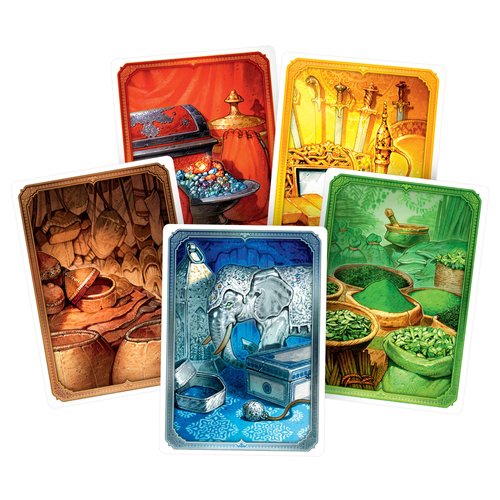 Jaipur Board Game - Strategy Trading Game for Ages 10+, 2 Players, 30 Min Playtime, New Edition by Space Cowboys