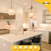 Goodlite G-83474 ST21 Clear LED Light Bulb, 7W= 80-Watt Equivalent 850 lumens Warm White 2700k E26 Base Dimmable