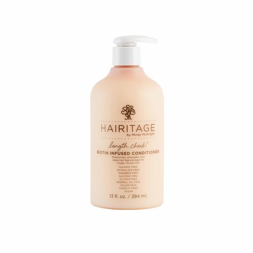 Hairitage Length Check! Hair Conditioner Treatment with Biotin & Jamaican Castor Oil, 13 Fl Oz