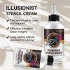 2x Tattoo Stencil Gel Solution 150ml Professional Tattoo Stencil Transfer Gel Stencil Primer Stuff Transfer Cream Gel for Tattooing Stickers Paper Machine Soap Tattoo Supplies - Clear & Long-Lasting
