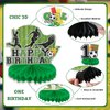 9 Pack Soccer Honeycomb Centerpieces Decorations ONE Birthday Table Topper Sign Decors for Baby Shower First Year Soccer Birthday Gameday Celebration Tailgate Sports Party Supplies