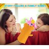 Creatoy Animal Hand Puppet Crafts Kit for Kids 8pcs Sewing Kits for Girls 4-9 Felt DIY Sewing Projects Toddler Activities Story Telling Pretend Play Christmas Gifts Party Favors Toys