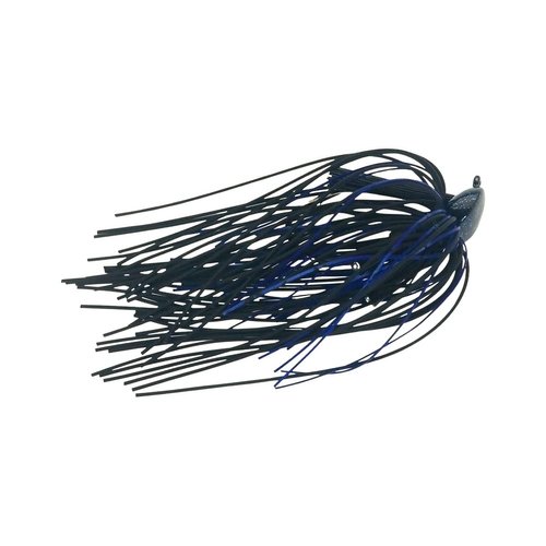 Buckeye Lures MOP12BB 1/2-Ounce Mop Jig Fishing Lure, Black and Blue Finish