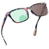 YEIN Bifocal Reading Glasses, Photochromic Brown Sunglasses, 0.50/+2.50 Magnification for Women
