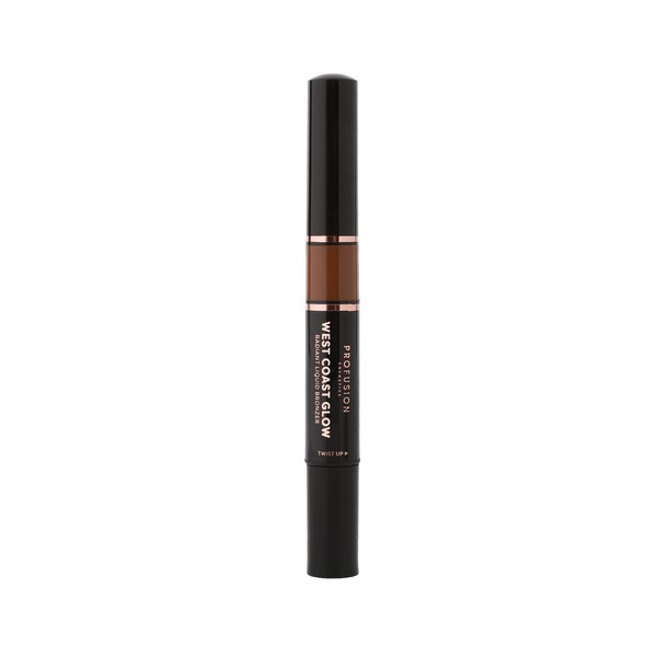 Profusion Cosmetics West Coast Glow Blush Bronzer Experience Radiant Sun-Kissed Beauty with Vitamin-Infused Liquid Formula, Lightweight, Buildable Suitable for All Skin Tones (Catalina)