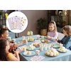 Foosproea Tea Party Bingo Cards, Let’s Par-Tea Game for 24 Players, Garden Tea Party Games for Family Friends Activities, Holiday Party Favors Supplies Decorations(05)