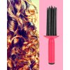 Hair Fluffy Styling Curler Curls Comb,Hair Curler Curling Make Up Brush Roller Tool Portable Hair Curling Roll Comb Anti‑Slip Professional Round Hair Brush for Home Personal Use Travel