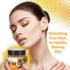 Natrulo Turmeric Face Mask - Skin Brightening Mask with Turmeric and Bentonite Clay - All-Natural Face Mask for Acne Treatment - Boosts Circulation and Removes Toxins - Detox Clay Face Mask