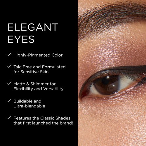 BESAME Classic Eyeshadow Duo, Plum Dandy Shimmer and Matte Talc-Free Eye-Shadow Palette, Vintage-Inspired Burgundy Pink-Purple Eye Makeup for Brown or Green Eyes, Small & Travel-Friendly