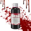 Fake Liquid Blood Washable,Realistic Halloween Zombie Vampire Fake Blood Makeup for Clothes Cosplay Bride Theater Monster SFX Makeup Dress Up