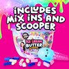 Compound Kings Ice Cream Butter Cloudz Slime Bucket for Girls & Boys, Sensory Toys, Non-Sticky Stress Relieving Tactile Mermaid Mint Chocolate Chip Gift Set