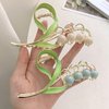 Orchid Hair Clamps, Lily of The Valley Flower Hair Clips,Flower Metal Hairpin, Lily Flower Jaw Clamp Hair Styling Hair Accessories for Thick Thin Hair, Women Beauty and Personal Care