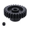 HobbyPark Metal Diff Differential Main Gear 42T & Motor Pinion Gear 27T Set for WLtoys A959-B A969-B A979-B K929-B 1/18 Scale RC Car Upgrade Parts (Black)