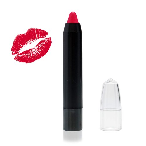 Natural Lipstick Crayon Pencil for Women High Pigment Tints, Cruelty Free, Organic Lipstick Made in USA, Safe, Nontoxic Lip Care Cosmetics (Raspberry)