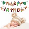 Sloth Birthday Banner Sloth Party Supplies Sloth Birthday Party Banner Sloth Banner for Baby Shower Kids Sloth Happy Birthday Theme Decorations