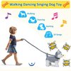 Husky Walking Barking Toy, Musical Singing Dancing Puppy, Volume Control Interactive, Wagging Tail Shaking Head, Robot Dog Plush Stuffed Animal for Kid