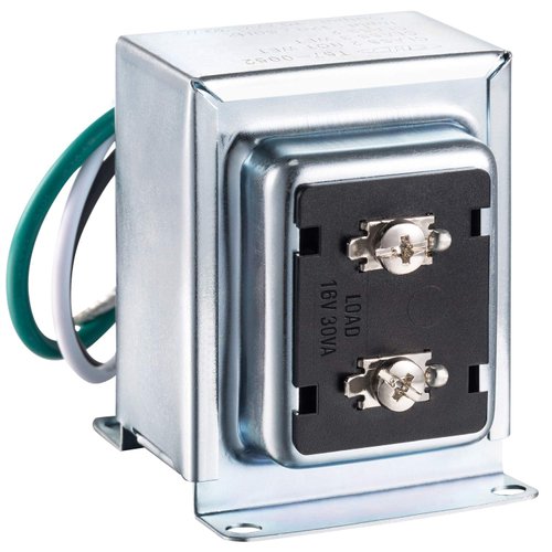 Maxdot Doorbell Transformer 16V 30VA Compatible with Ring Wired Video Doorbell, UL Certification Safe Wired Doorbell 30VA Kit, Easy to Install Door Bell Transformer for Home (1 Pack)