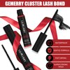 GEMERRY Lash Bond Long Retention Cluster Lash Glue Super Strong Hold Black Lash Glue for Sensitive Eyes Waterproof Individual Lash Glue for Lash Clusters