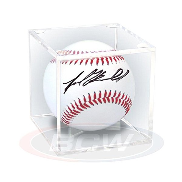 Square Ball Holder Display Case Baseball New Cube by pro mold