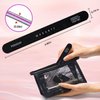 Makartt Nail File 100 180 Grit Emery Boards for Nails 10pcs Black Nail Files Professional Washable Doubled Sides Nail File Kit for Natural Acrylic Nails Coarse for DIY Salon Use