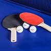 Champion Sports PN200 Table Tennis Set: 2 Player Ping Pong Accessories Kit with 2 Paddles & 3 Balls, Indoor Ping Pong Equipment for Men, Women & Kids