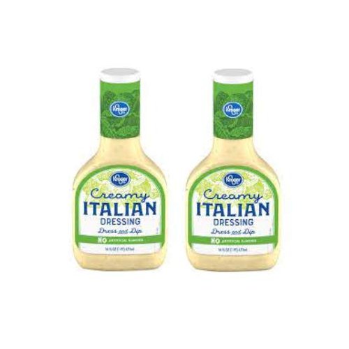 Kroger Creamy Italian Salad Dressing 16 oz - Pack of 2