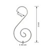 Supoice 160 Pcs Christmas Ornament Hooks Stainless Steel Christmas Ornament Hangers Perfect for Christmas Tree Decorations