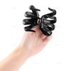 AUEAR, Octopus Clip Jaw Hair Claw Spider Hair Claw Clips Hairpins for Thick Hair (Black, 4 Pack, 3.15"x2.75")