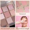Brown Pink Shimmer Matte Eyeshadow Palette.Longwearing Highly Pigmented Natural Beige Gold Glitter Powder Palet.Matt Shiny Eye Makeup paleta de sombras.D#