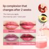 Natural Shine LUX REDDROP LIP CURE Original HERA (Soft Pink Red) | Water Lip Stain | Lightweight and Long Lasting | Overnight Exfoliator Treatment Deep Nourishing Care(0.27oz)