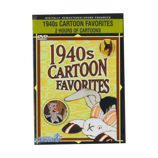 [DVD] 1940s Cartoon Favorites from Cartoon Classics (2-Hours of Cartoons)