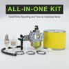 Harbot GX390 GX340 Carburetor for Honda GX 340 GX 390 13 HP 13HP 11HP Replace 16100-ZF6-V01 with 17210-ZE3-505 Filter Gas Fuel Tank