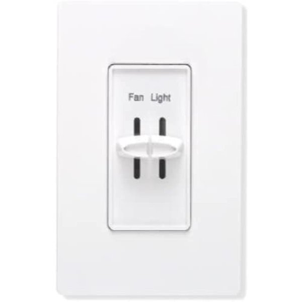 Fan and Light Slide Dimmer Switch