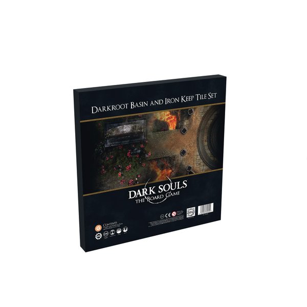 Steamforged Games Dark Souls The Board Game: Darkroot Basin and Iron Keep Tile Set