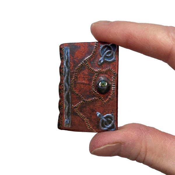 1/6 Scale Book for 12" Figure Miniature Doll Accessory Illustrated Readable Book Hocus Pocus Magic Book of Spells By Little Things of Interest