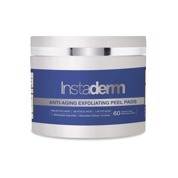 nti-Aging Exfoliating Peel Pads -Chemical Peel Pads with Glycolic, Lactic, and Salicylic Acid. Smooth’s Fine Lines, Wrinkles, Dark Spots & Skin Roughness to Enhance the Skins Texture & Tone