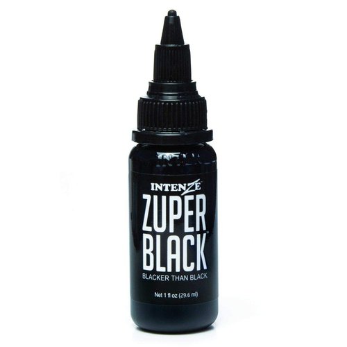 Intenze Tattoo Ink Zuper Black 1 Ounce