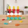 PLUS PLUS 240 Piece Interlocking Building Blocks for Kids, Open Ended Connecting Toys, STEM Bin Classroom Mini Manipulatives - Celebration Mix Play Tube