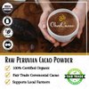 Ohm Mushroom Cacao Powder w. Lions Mane, Chaga, Reishi, Cordyceps, Turkey Tail | Organic Nootropic Instant Coffee Alternative for Energy + Focus + Immunity | 2000mg / Dose