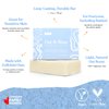 Keika Baby Soap Bar Oat & Shea Unscented for Eczema, Psoriasis, Face, Body, Infant Kids Teens Men Women with Sensitive Skin, 5 oz.