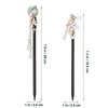 Beaupretty 4pcs Chinese Hair Sticks Wooden Hair Stick Flower Hair Chopsticks Chinese Hairpin Traditional Hair Sticks for Women