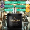 INFINA ESSENTIALS Chelating Metal Detox Hair Mask - Ion Hair Mask with Chelactik-3 & Rosemary Oil, Hair Build Up Remover for Hard Water Hair Treatments, Swimmers & Color-Treated Hair - 8.45 fl oz