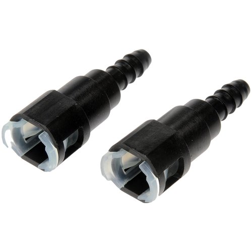 Dorman 800-085 Fuel Line Quick Connector That Adapts 3/8 In. Steel To 5/16 In. Nylon Tubing, 2 Pack