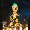 Brickshining LED Lighting Compatible with Lego I am Groot 76217, Light Kit Compatible with Lego 76217, Giving Light to Model, NOT Included The Model Set（Standard Version）